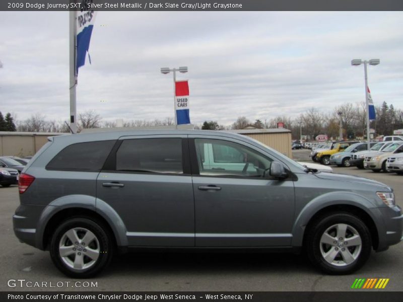 Silver Steel Metallic / Dark Slate Gray/Light Graystone 2009 Dodge Journey SXT