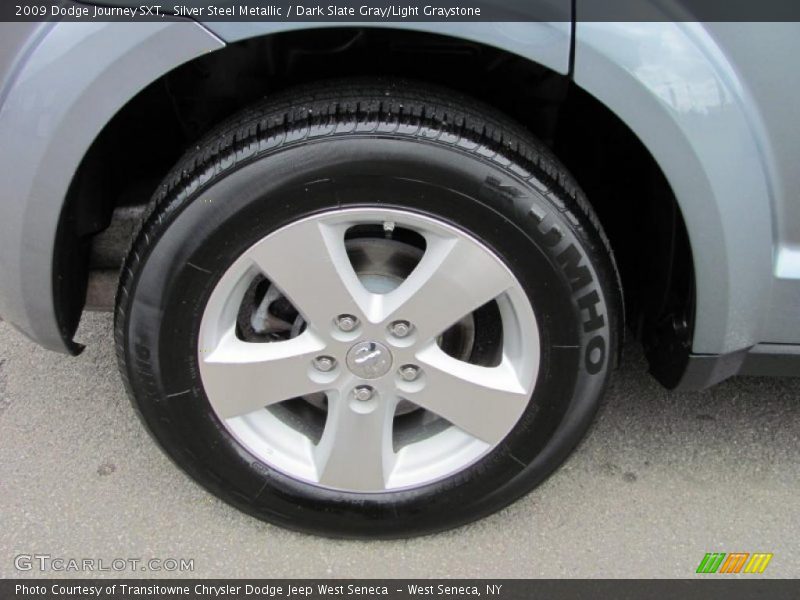 Silver Steel Metallic / Dark Slate Gray/Light Graystone 2009 Dodge Journey SXT