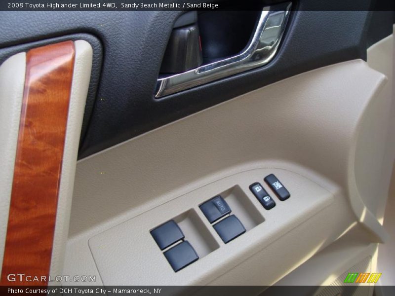 Sandy Beach Metallic / Sand Beige 2008 Toyota Highlander Limited 4WD