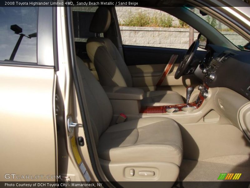Sandy Beach Metallic / Sand Beige 2008 Toyota Highlander Limited 4WD
