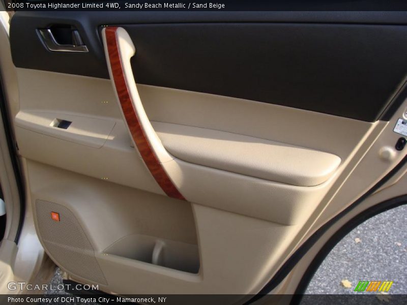 Sandy Beach Metallic / Sand Beige 2008 Toyota Highlander Limited 4WD