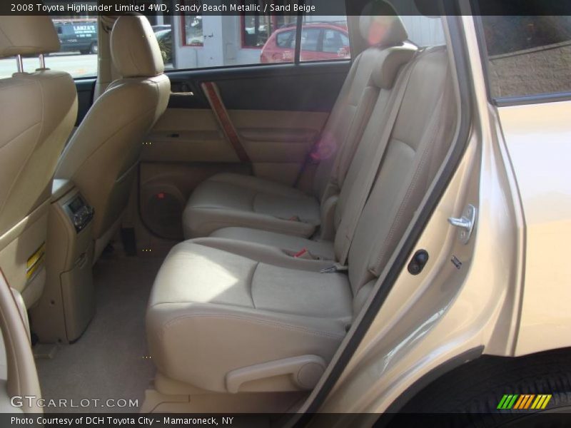 Sandy Beach Metallic / Sand Beige 2008 Toyota Highlander Limited 4WD