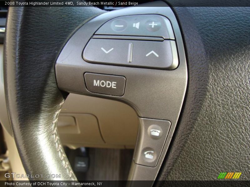 Sandy Beach Metallic / Sand Beige 2008 Toyota Highlander Limited 4WD