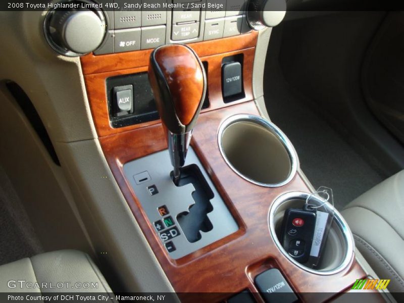 Sandy Beach Metallic / Sand Beige 2008 Toyota Highlander Limited 4WD