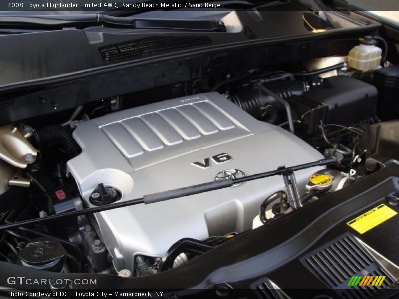 Sandy Beach Metallic / Sand Beige 2008 Toyota Highlander Limited 4WD