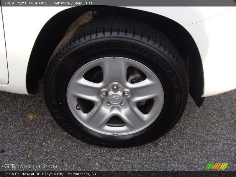 Super White / Sand Beige 2009 Toyota RAV4 4WD
