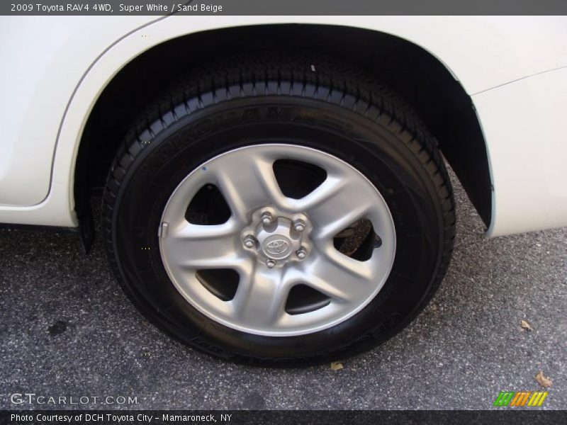 Super White / Sand Beige 2009 Toyota RAV4 4WD