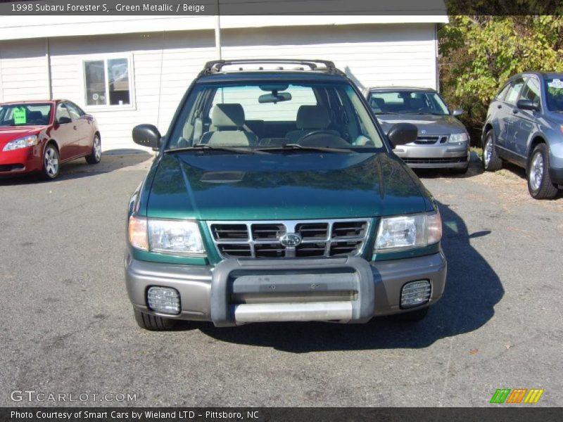 Green Metallic / Beige 1998 Subaru Forester S