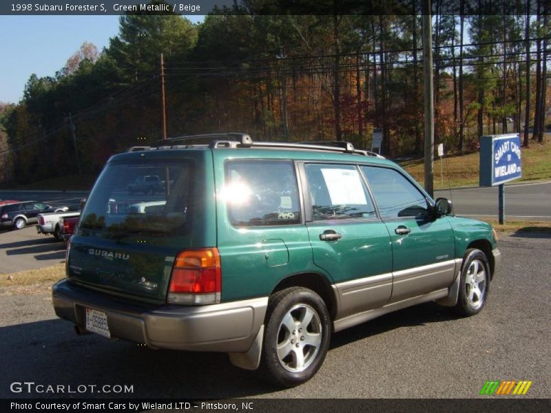 Green Metallic / Beige 1998 Subaru Forester S