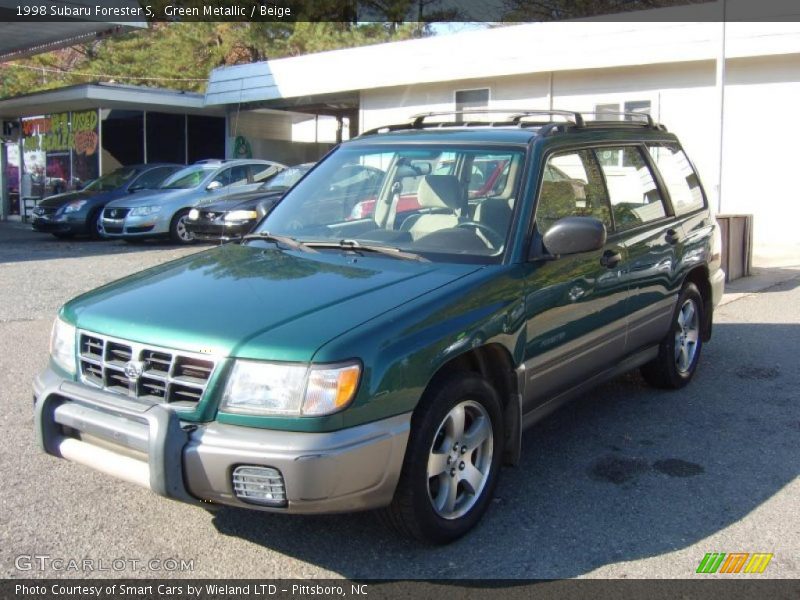 Green Metallic / Beige 1998 Subaru Forester S
