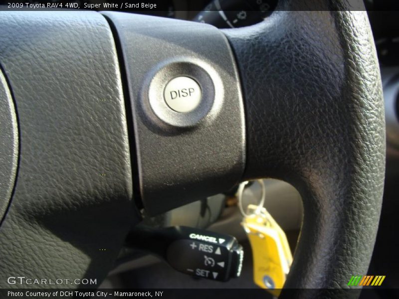 Super White / Sand Beige 2009 Toyota RAV4 4WD