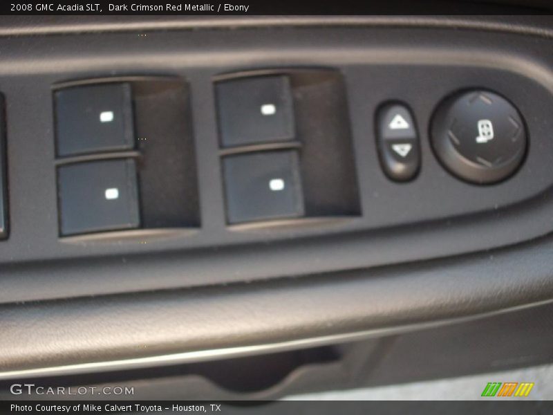 Dark Crimson Red Metallic / Ebony 2008 GMC Acadia SLT