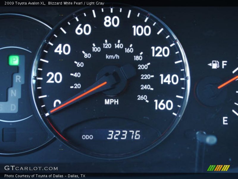 Blizzard White Pearl / Light Gray 2009 Toyota Avalon XL