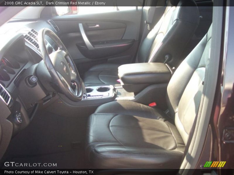Dark Crimson Red Metallic / Ebony 2008 GMC Acadia SLT