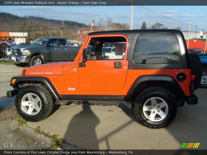  2006 Wrangler Rubicon 4x4 Impact Orange