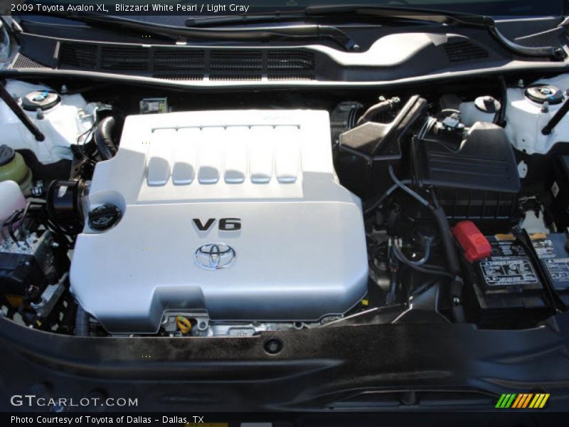 Blizzard White Pearl / Light Gray 2009 Toyota Avalon XL