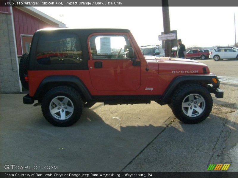  2006 Wrangler Rubicon 4x4 Impact Orange