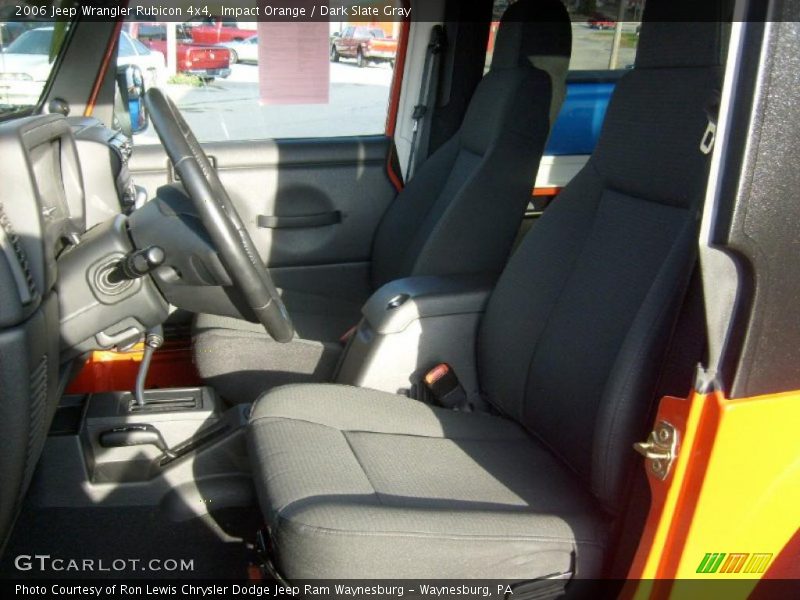  2006 Wrangler Rubicon 4x4 Dark Slate Gray Interior
