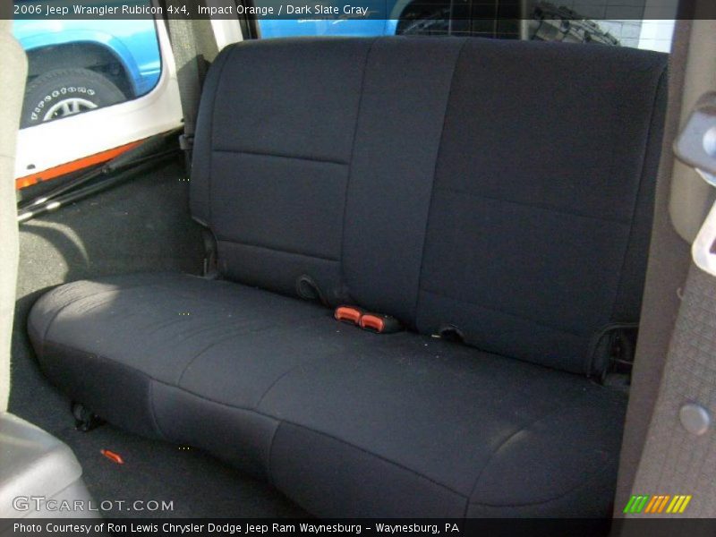 Impact Orange / Dark Slate Gray 2006 Jeep Wrangler Rubicon 4x4