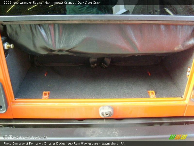 Impact Orange / Dark Slate Gray 2006 Jeep Wrangler Rubicon 4x4