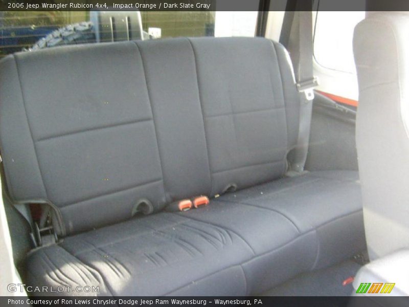 Impact Orange / Dark Slate Gray 2006 Jeep Wrangler Rubicon 4x4