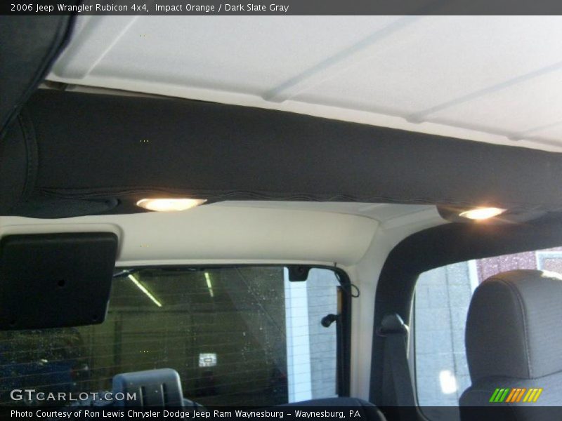Impact Orange / Dark Slate Gray 2006 Jeep Wrangler Rubicon 4x4