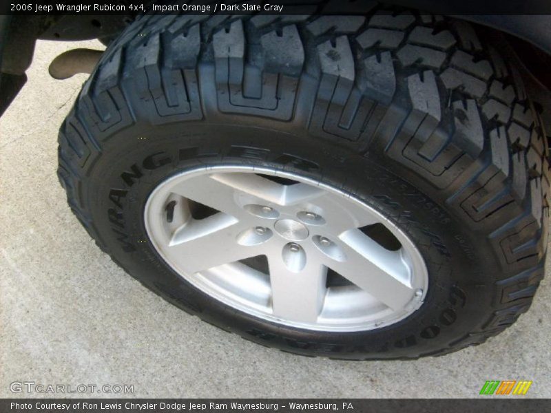 Impact Orange / Dark Slate Gray 2006 Jeep Wrangler Rubicon 4x4