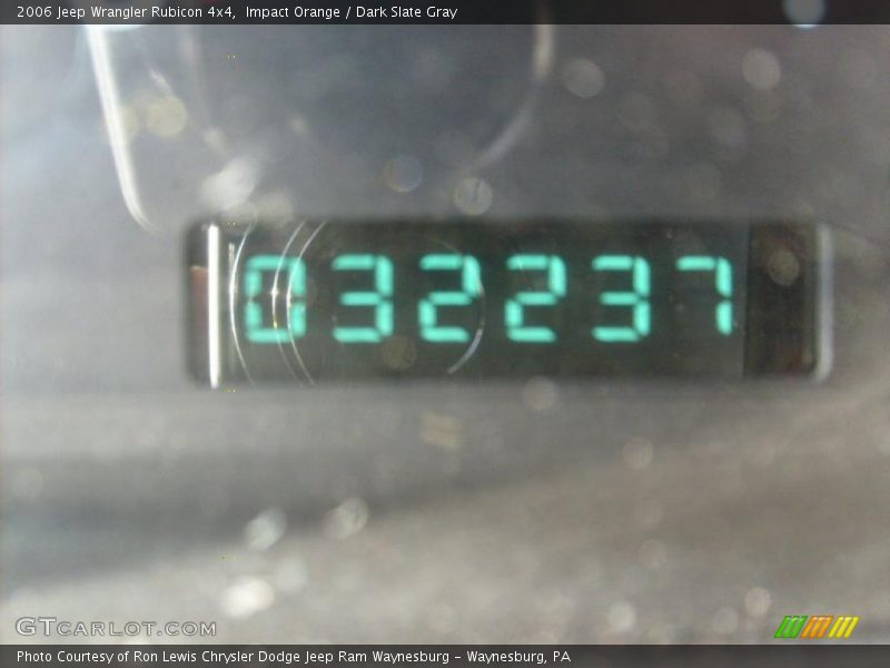 Impact Orange / Dark Slate Gray 2006 Jeep Wrangler Rubicon 4x4