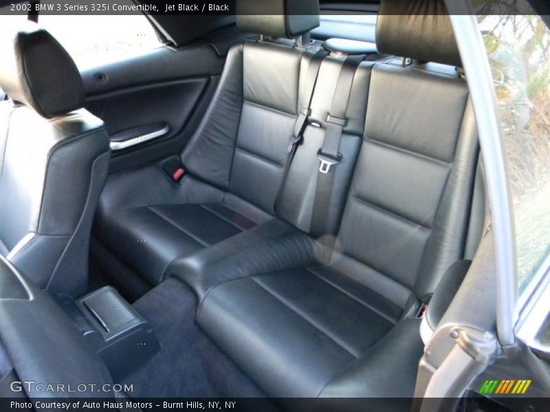  2002 3 Series 325i Convertible Black Interior