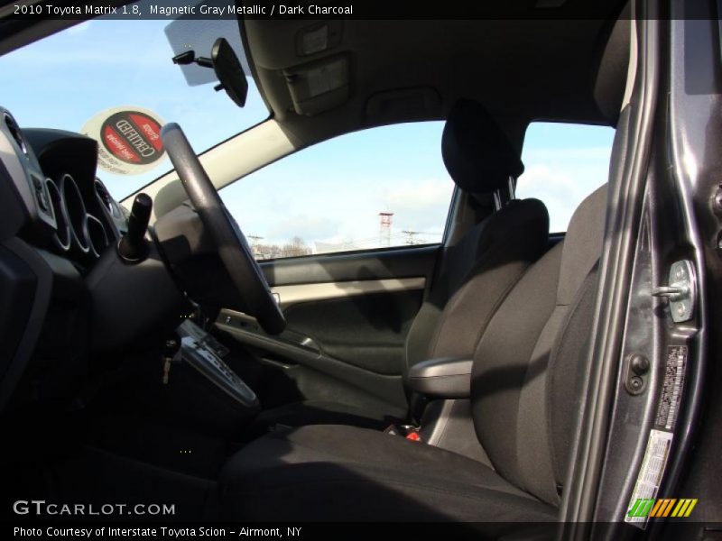 Magnetic Gray Metallic / Dark Charcoal 2010 Toyota Matrix 1.8