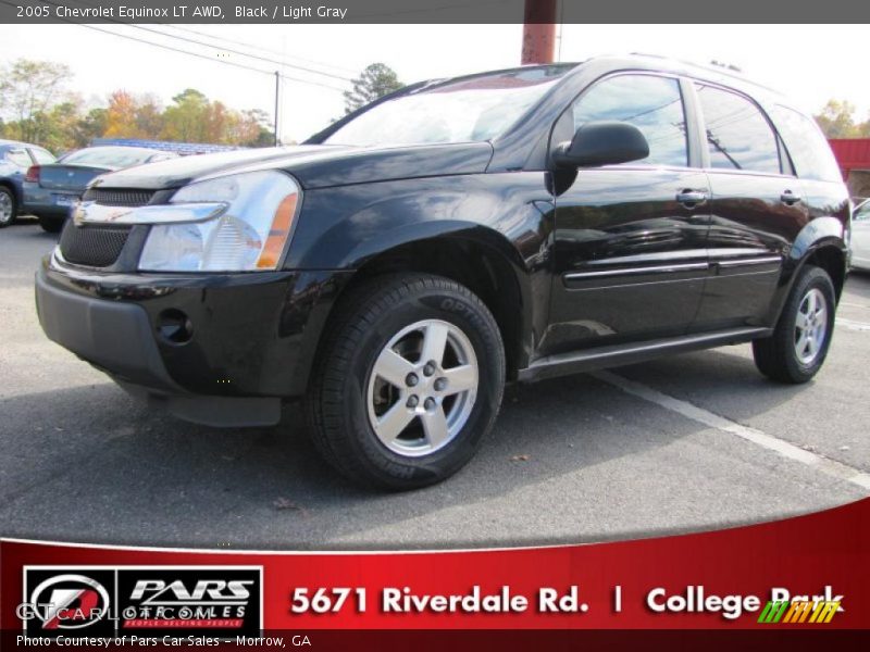 Black / Light Gray 2005 Chevrolet Equinox LT AWD