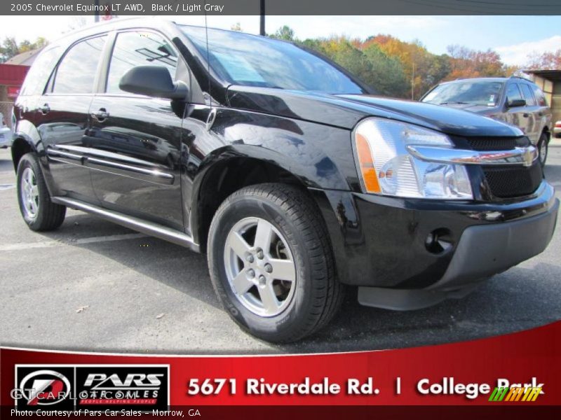 Black / Light Gray 2005 Chevrolet Equinox LT AWD
