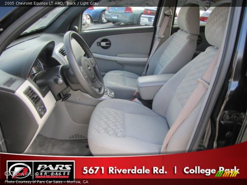 Black / Light Gray 2005 Chevrolet Equinox LT AWD