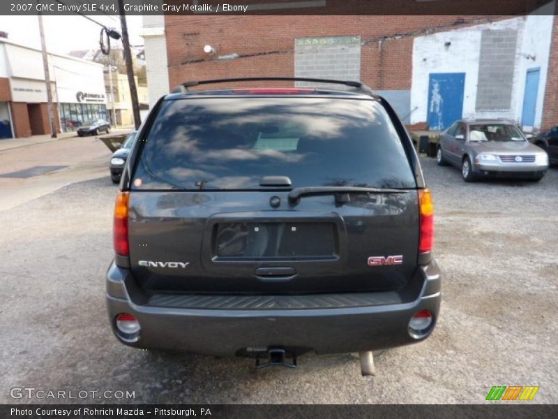 Graphite Gray Metallic / Ebony 2007 GMC Envoy SLE 4x4