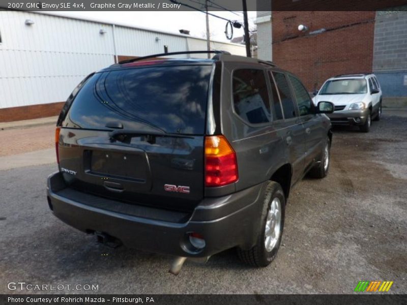 Graphite Gray Metallic / Ebony 2007 GMC Envoy SLE 4x4