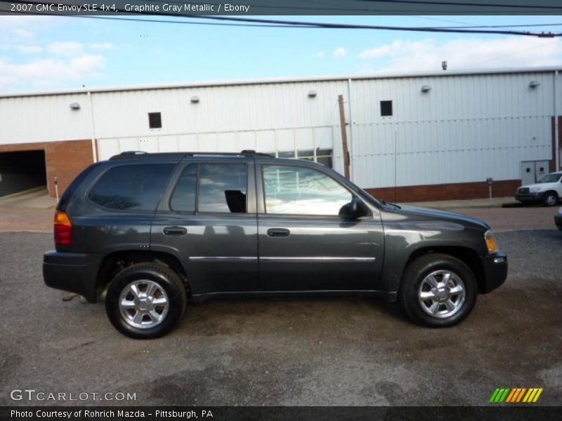 Graphite Gray Metallic / Ebony 2007 GMC Envoy SLE 4x4