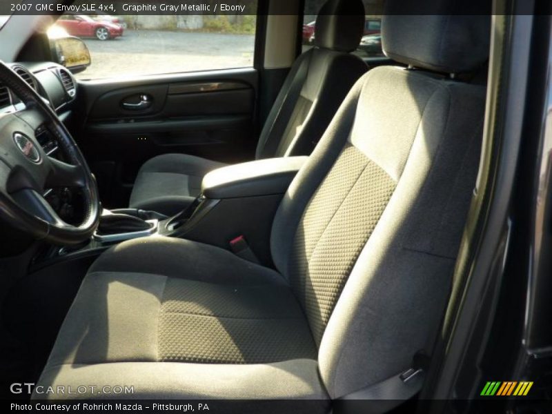 Graphite Gray Metallic / Ebony 2007 GMC Envoy SLE 4x4