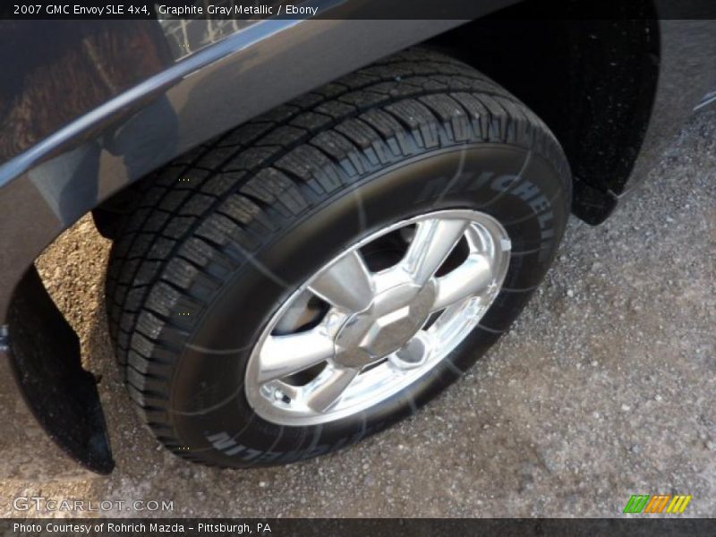 Graphite Gray Metallic / Ebony 2007 GMC Envoy SLE 4x4