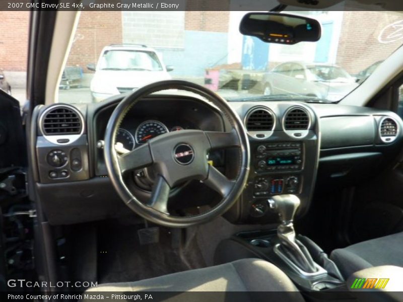Graphite Gray Metallic / Ebony 2007 GMC Envoy SLE 4x4