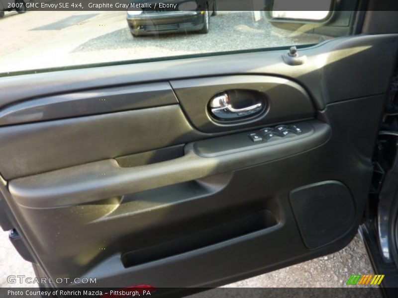 Graphite Gray Metallic / Ebony 2007 GMC Envoy SLE 4x4