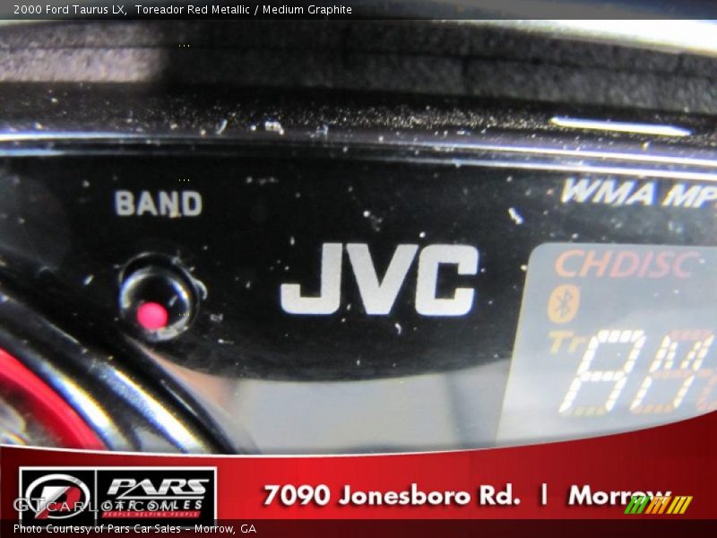 Toreador Red Metallic / Medium Graphite 2000 Ford Taurus LX