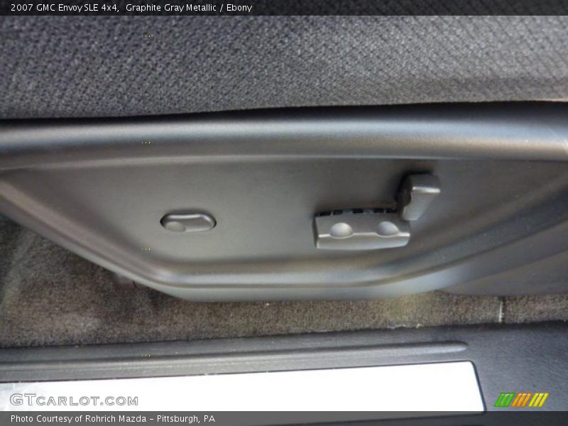 Graphite Gray Metallic / Ebony 2007 GMC Envoy SLE 4x4