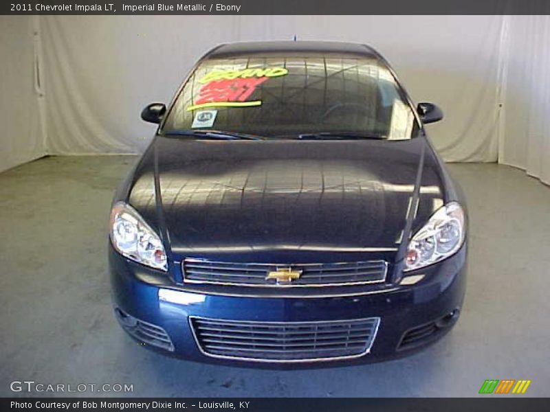 Imperial Blue Metallic / Ebony 2011 Chevrolet Impala LT