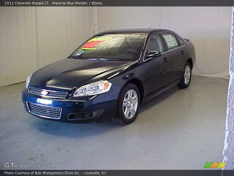 Imperial Blue Metallic / Ebony 2011 Chevrolet Impala LT