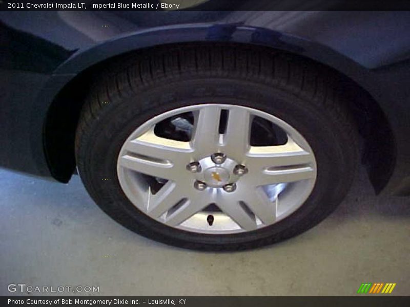 Imperial Blue Metallic / Ebony 2011 Chevrolet Impala LT