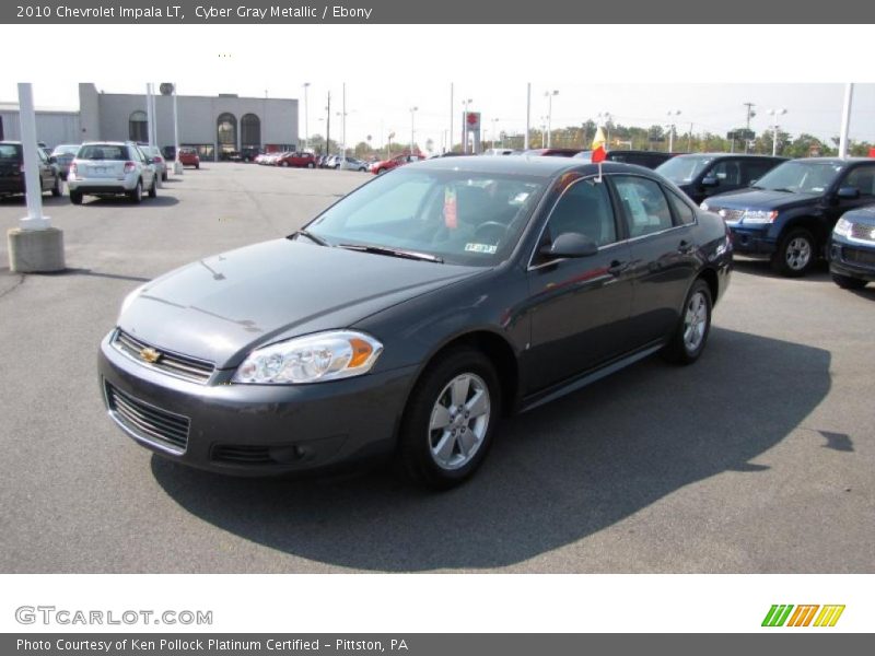 Cyber Gray Metallic / Ebony 2010 Chevrolet Impala LT