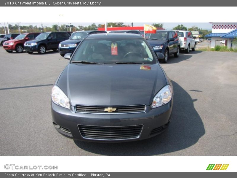 Cyber Gray Metallic / Ebony 2010 Chevrolet Impala LT