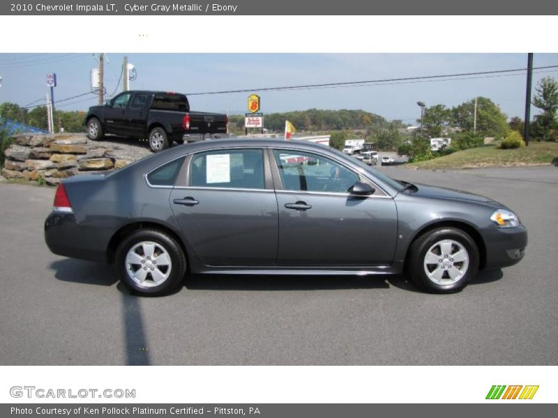 Cyber Gray Metallic / Ebony 2010 Chevrolet Impala LT