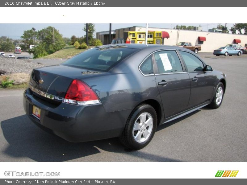 Cyber Gray Metallic / Ebony 2010 Chevrolet Impala LT
