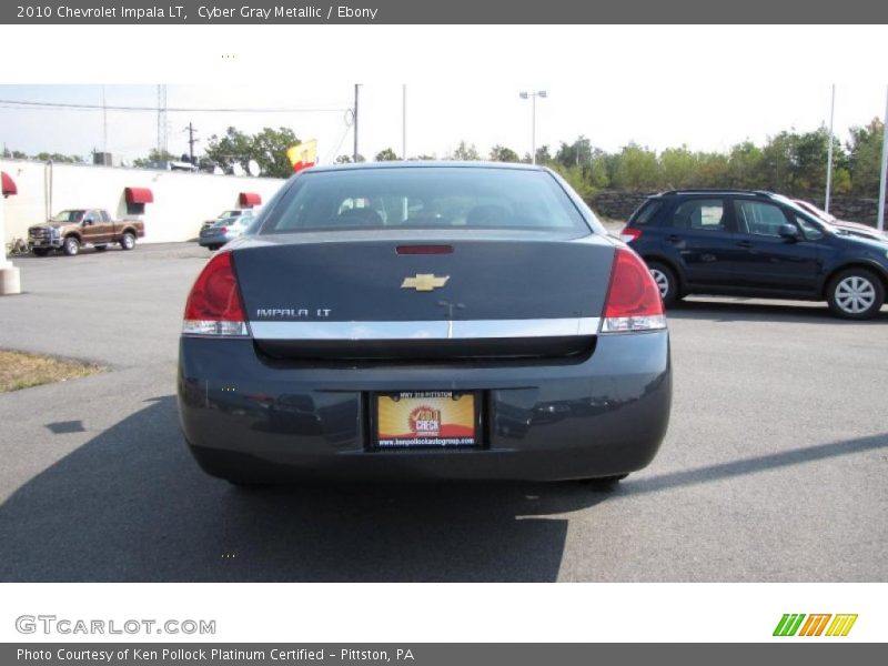 Cyber Gray Metallic / Ebony 2010 Chevrolet Impala LT